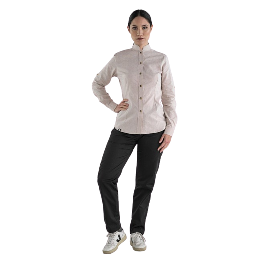Camisa Lino Beige