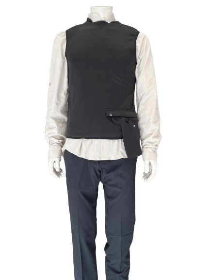 Chaleco doble capa cerrado regular fit 4031